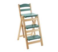 LWJSOCP Scala Pieghevole per Biblioteca a 3 gradini e Sgabello Leggero e Portatile, Multifunzionale per L'Ufficio Domestico, Ideale Come espositore per sedie da Bar o Porta Piante, Design