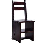 LWJSOCP Sgabello da Arrampicata per Interni, Sgabello Pieghevole Portatile con Scala a gradini, Sedia per Scale, portafiori Portatile, Sedia con Scala a 5 gradini, Sedia Pieghevole multifu