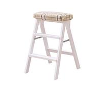 LWJSOCP Sgabello da Arrampicata per Interni, Sgabello Pieghevole, sedie per Scale, portafiori Portatile per la casa, Sgabello con Scala, mobili da Cucina, Bagno e Ufficio (#3)