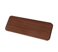 LWJSOCP Tavolo Pieghevole da Parete, salvaspazio, Ideale per Laptop, Studio, Sala da Pranzo, Camera da Letto e Cucina. Elegante Finitura Noce, 100x24 cm.