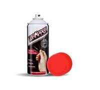 LWL2 Wrapper Pellicola Spray Rimovibile 400 Ml - Rosso Fluo