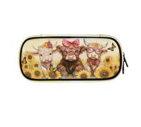 LWLFC Astuccio Portapenne Grande Toro Dei Cartoni Animati Astuccio Portapenne per Bambina Ragazzo Adulto Adolescente Studente Collegio Forniture Scuola Media Regalo