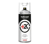 LWLW Topcoat+2K Spray Trasparente Bicomponente Non Removibile - 400 Ml - Lucido