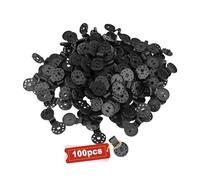 LWLWA Fibbia Fissa della Rete Parasole 100 Pezzis, Nero Clip per Telo Ombreggiante, Antiossidante Clip di Fissaggio per Teli Resistente Atmosferici, per Giardini, Cortili, Balconi, Serre