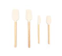 LWLWA Leccapentole Silicone, Resistente al Calore Spatola Cucina, 4 Pezzi