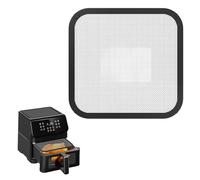 LWLWA Paraschizzi per Friggitrice ad Aria, Griglia Antispruzzi in Acciaio Inossidabile Magnetica per Cosori 5.5/6/6.2L, Turbo Tower 10.8L, Philips HD9285/HD9270 - Accessorio Airfryer(22.5 x 21.5 cm)