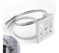 LWLWA Supporto per Palo Verticale Ferro Ispessito, Staffa Telecamera Regolabile, Staffa Montaggio Intermedia Universale, con Staffe Regolabili 200 mm Diametro, per Montaggio Della Telecamera