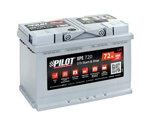 LWM7 Batteria 12V - Pilot Start-Stop Efb - 72 Ah - 680 A - L3