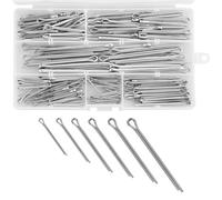 LWMLWM Set di 160 splinte in acciaio inox, per auto, camper