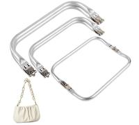 LWMTT 3 Pezzi Chiusura per Borsa Uncinetto 16cm 20cm 25cm Chiusura a Molla