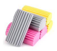 LWMTT Spugne Riutilizzabili per la Polvere,6 Pezzi Damp Duster Spugna, Spugna per la Pulizia Della Polvere,per Pulire Pareti, Vetri, Finestre,Louver(Grigio, Rosa, Giallop)