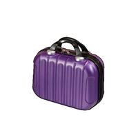 LWODANU Valigia da 35,6 cm Mini Bagaglio Piccola Borsa Cosmetica Può Appendere Bagagli Trolley Scatola di Immagazzinaggio Portatile Carry on Bagagli, Viola scuro