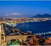 LWOHDKHK 5D Diamond Painting Kit Completo Drill Italia Scenario Napoli DIY Pittura Diamante 5d Craft Arts for Home Wall Decor Regali di Compleanno