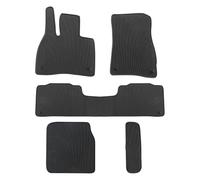 Lwope Tappetini per auto su misura per Mercedes Benz EQS 450+ EQS 580 SUV a 7 posti 2022-2025, in gomma nera, protezione per tutte le condizioni atmosferiche, senza odori