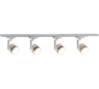 LwsCUiH Robusto faretto a LED for interni con anello in legno Faretto da incasso a soffitto regolabile/Illuminazione a montaggio superficiale Faretto da parete in metallo Apparecchio a soffitto
