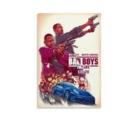 LWSCYMX Poster su tela con film e serie TV di Bad Boys, decorazione artistica da parete per camera da letto, 60 x 90 cm, senza cornice