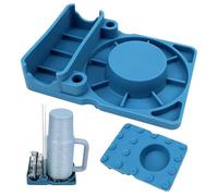 Lwtsrp Scolapiatti per Stanley Cup, Supporto per Bottiglie in Silicone per Posizionare Stanley Cup, Cannuccia e Coperchio, Supporto Asciutto per Tumbler, Accessori per Tazza Stanley (Blu)