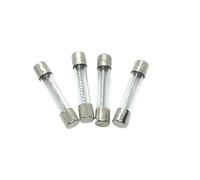 LWTZAORYI 1 5 PZ/Lotto 6x30/32mm 313FUSE Fusibile ad Azione lenta 32V 10A 12A 15A 20A Vetro 313 Fusibile Ritardato(5PCS,32V T15A)