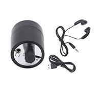 Lwuey Amplificatore Suoni Parete, Audio Dispositivo di Ascolto Auricolare Migliorato con Microfono Amplificato per Voce Attraverso Pareti E Porte Strumento L'ascolto Multiplo Test Perdite d'Acqua Gas