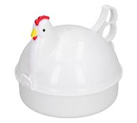 Lwuey Microonde Uova Caldaia,Cuociuova di Piccole Bollitore Vapore Uovo Caldaia Cucina Forniture Bracconiere Mini Fornello Di Pollo Elettrodomestici Cucinare per Uova Patate Polpette Mais Dolce