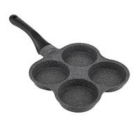 Lwuey Pancake Piastra Antiaderente, Piccola Uova con 4 Tazze Vari Tipi Colazione Hamburger Pancetta Adatta Stufe Gas Stufa Elettrica in Ceramica Cucina Alla Moda Facile Fritte Fornello E Induzione