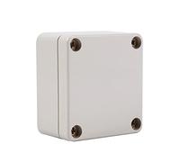 Lwuey Scatola Cassetta di Derivazione Corrente,Scatola Esterna Copri Quadro Elettrico Progetti Elettrici Cablaggio ABS Impermeabile IP65 Plastica Casa Universale Bianco Giunzione per Interni Esterni