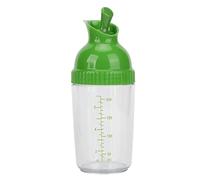 Lwuey Shaker per Condimento Insalata 200 ml,Contenitore Olio Professionale Ketchup Cucina Condimenti Plastica Evitare Perdite Salse Bottiglia Agitatore Senza BPA con Coperchio Segni di Misurazione
