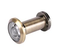Lwuey Spioncino per Porta, Lente Superangolare per Porte d'ingresso Interne ed Esterne Dimensioni Diametro 16 mm Spessore della Porta 35 a 60 mm Grandangolare 200° Sicurezza Casa Ufficio Hotel