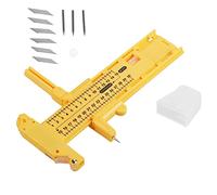 Lwuey Taglierina Circolare,Glierina di Precisione Circolare Tagliacarte Artigianale Bussola Cartone Carta Gomma Regolabile Cutter Strumento Artigianato per Tagliare Pelle Fai da Creazione Utensil