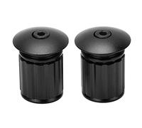 Lwuey Tappi Terminali Manubrio Bici, Tappi Regolabili Lega Alluminio Espansione Bici Nastro Corsa Niversale End Plugs Caps Grips Ridurre Danni Durante Stabilità per MTB Mountain Bike da Strada 1 Paio
