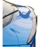 LwwGji Spoiler Posteriore per Auto per BMW 2 Series F22 F23 M2 F87 220i 228i M235i M240i 2014-2021, Spoiler sul Tetto, Spoiler sul Bagagliaio, 3 Pezzi/Set, Spoiler in Gomma,Carbon Look