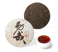 LWXLJMJZC -Torta di Tè Pu-erh Stagionato Yi Wu 2013- Shu (Stagionato) - Tè Pu-er Nero - Torta di Cinese dello Yunnan - 357g