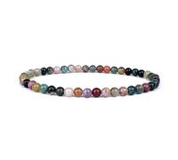 LWXLP 4mm 6mm Mini Braccialetto con ciondoli energetici Perline in Pietra Naturale Braccialetto di guarigione Yoga Gioielli per Donne Uomini Regalo Migliore Amico