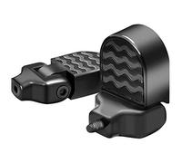 2 Pezzi Pedana Bicicletta, Poggiapiedi da Bicicletta, Pedane per Bici, Pedale BMX in Lega Alluminio, Universale Lega di Alluminio Pieghevole Anti Scivolo Pedane Bici per Mountain Bike