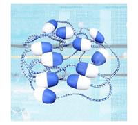 LWZQRVCT Divisori Galleggianti for Corsie da Piscina, Corda Divisoria for Piscina con visibilità Efficace E Boe, Forte Galleggiabilità, Distingue tra Le Acque for Dividere La Piscina.(3m)