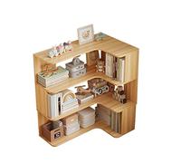 LWZQRVCT Libreria Angolare, Espositore Portaoggetti, Espositore Portaoggetti, Libreria Espositore Portaoggetti, Libreria For Soggiorno, Camera Da Letto, Ufficio In Casa(90x60x96cm)