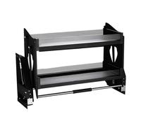 LWZQRVCT Organizzatore For Mobiletto Estraibile A 2 Livelli, Ripiani Estraibili, Ripiano Estraibile For Mobiletto Alto Da Cucina, Contenitore Da Appendere Alla Parete(660x270x520mm)