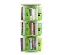 LWZQRVCT Torre For Scaffali Girevole, Libreria Ad Angolo Da Pavimento Con Display A 360°, Grande Libreria Etagere Ad Angolo Alta Con Deflettore Completo, For Piccoli Spazi(Color3,50x50x97cm)