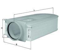 LX 1686/1 MAHLE Filtro aria per MERCEDES-BENZ