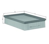 LX 635 MAHLE Filtro aria per ROVER