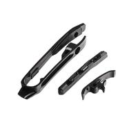 LX0E Catena motociclistica Guida per il forcellone per il briciolo compatibile con più bici facili da installare il cursore della catena in poliuretano(Black)