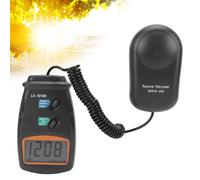 LX1010B Misuratore di Luce 0-50000lx, Schermo da 0,7 pollici, nero