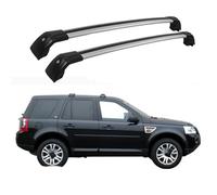LXBSXY 2Pcs Barre Portatutto Trasversali Portapacchi per Land Rover Freelander 2 5 Door SUV 2007-2015,Barre Portatutto Aerodynamic in Alluminio Della,Portabagagli da Tetto da Esterno Auto Accessori