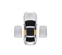 LXBSXY Aletta Parasole del finestrino Anteriore per Suzuki Jimny 1998-2005, Pieghevole e Portabile Parasole Parabrezza Set Parasole per Finestrini Auto lunotto Posteriore,Rear-Side
