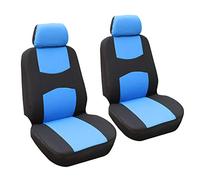 LXBSXY Coppia Anteriore Coprisedili per Auto per Ford Focus ST-Line ST Line MK4 Station Wagon, Set Fodere Protezione Sedili Coprisedile Anteriore Coprisedile Anteriore in Poliestere,A Blue