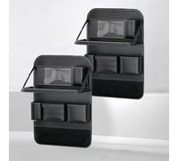 LXBSXY Protezione Organizzatore per Sedili per Toyota RAV4 2019+, Organizer Sedile Auto Bambini Auto Multifunzionale Ampia capacità Organizzatore Seggiolino Auto,2PCS