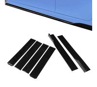 LXBSXY su Misura Minigonna Laterale Dell'Auto per Ford Focus (2005-2011) [MK4][MK2],Auto Gonna Laterale Auto Splitter Lip Winglet Diffusore Nero Lucido Accessori