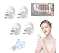 LXCJZY Instanceh Collagen Mask,Bio-Collagen Real Deep Mask,Deep Collagen Anti-Wrinkle Lifting Mask,Collagen Face Mask Overnight for Lifting,Firming (4pcs)