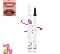 LXCJZY Longwear Liquid Lip Liner, Matte Lip Stain Marker, 2-in-1 Waterproof Lipstick Lip Liner, Waterproof Quick-Drying Long-Lasting Matte Liquid Lipstick. (05, 1 Count (Pack of 1))