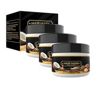 LXCJZY Pure Keratin Repair Hairmask, Hair Mask, Nature Shiny Instant Mask for Dry Damaged Hair (3pcs)